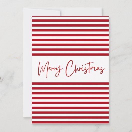 Feestdag Kerstbak Kaart (Achterkant)