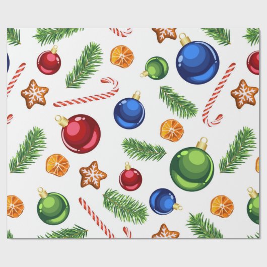  feestdag kerstmis cadeaupapier (Vlak)