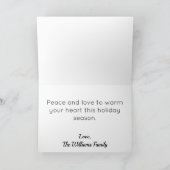   feestdag kerstmis Kaart (Binnen)