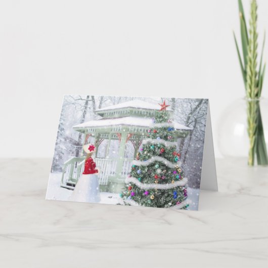   feestdag kerstmis Kaart (Voorkant)