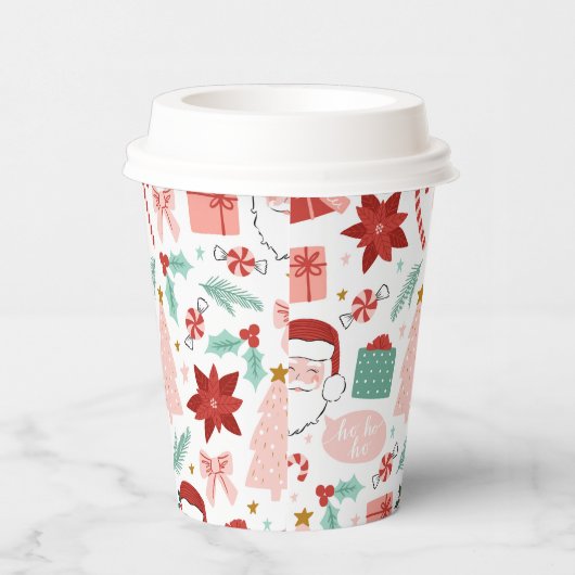 feestdag kerstmis papieren bekers (Rechts)