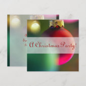feestdag kerstvakantie-uitvindingen kaart (Voorkant / Achterkant)