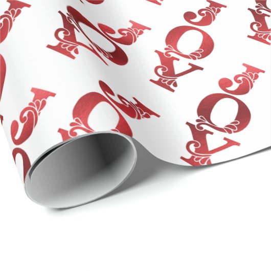  feestdag met bladvleugel cadeaupapier (Rol Hoek)