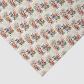 feestdag met feestdag in het vizier  tissuepapier (Detail)