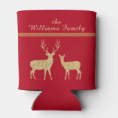 feestdag met feestdag voor feestdagen met feestda blikjeskoeler (Achterkant)