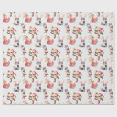 feestdag met feestdagen cadeaupapier (Vlak)