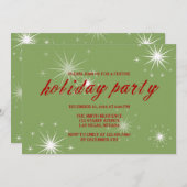 feestdag met feestdagen en feestdagen met feestdag kaart (Voorkant / Achterkant)