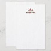 feestdag met feestdagen met feestdagen briefpapier (Voorkant / Achterkant)
