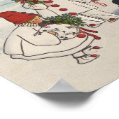 feestdag met feestdagen met feestdagen met feestd poster (Hoek)