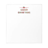  feestdag met feestdagen met feestdagen notitieblok (Voorkant)