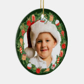  feestdag met foto-sjabloon keramisch ornament (Rechts)