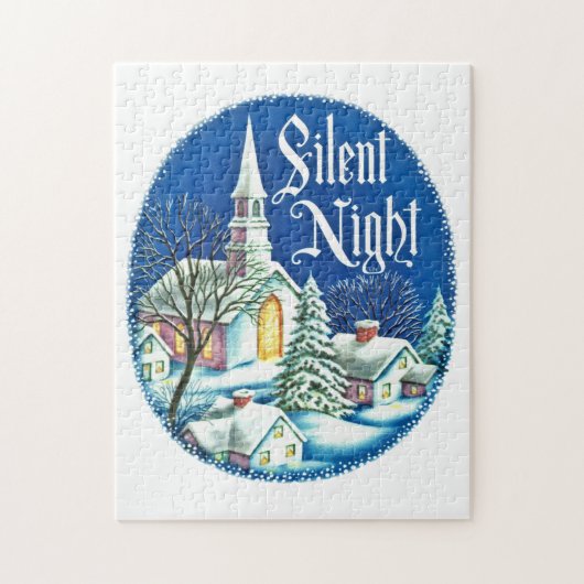 feestdag met kerst-feestdag legpuzzel (Verticaal)