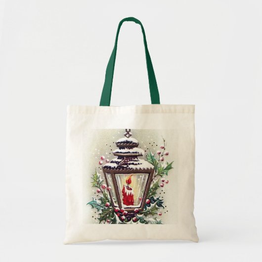 feestdag met kerst-feestdag tote bag (Voorkant)