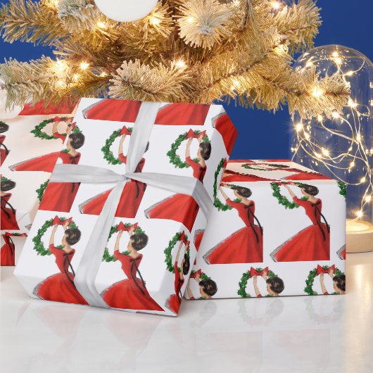 feestdag met kerst - kerst cadeaupapier (Feestdagen)