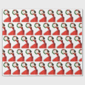 feestdag met kerst - kerst cadeaupapier (Vlak)