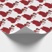 feestdag met kerst - kerst cadeaupapier (Hoek)