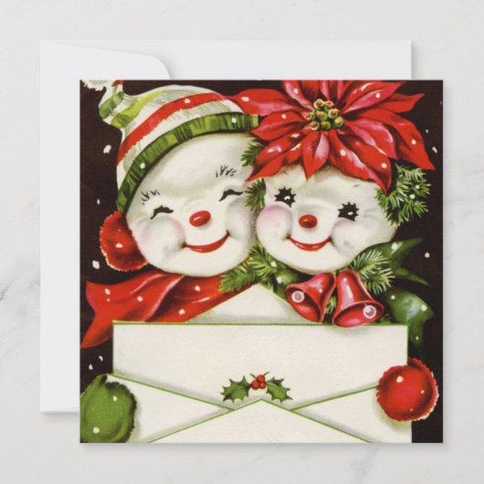 feestdag met kerst - kerst  kaart (Voorkant)