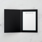 feestdag met kerstavond kaart (Binnen)