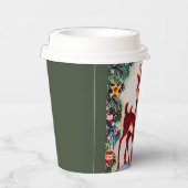 feestdag met kerstavond papieren bekers (Rechts)