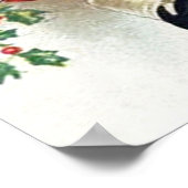 feestdag met kerstavond poster (Hoek)