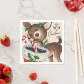 feestdag met kerstavond servet (Insitu)