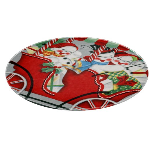 feestdag met kerstavond snijplank (Hoek)