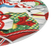 feestdag met kerstavond snijplank (Hoek)