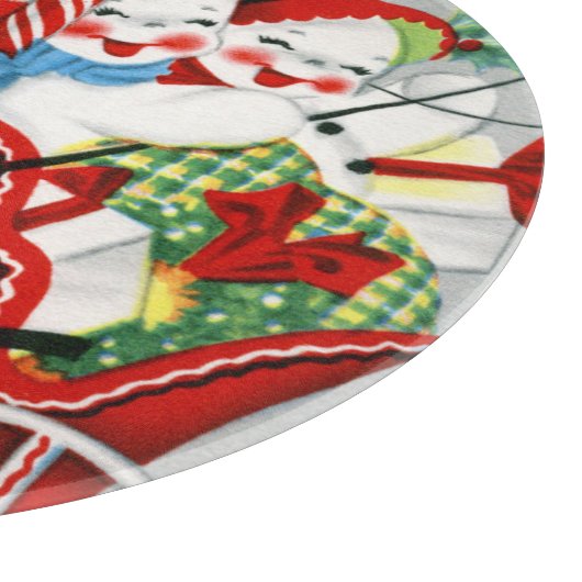 feestdag met kerstavond snijplank (Hoek)