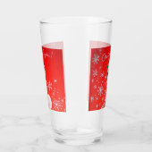 feestdag met oud kerstfeest glas (Rechts)