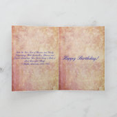 feestdag mooie dromen kaart (Binnen)