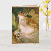 feestdag mooie dromen kaart (Gele Bloem)