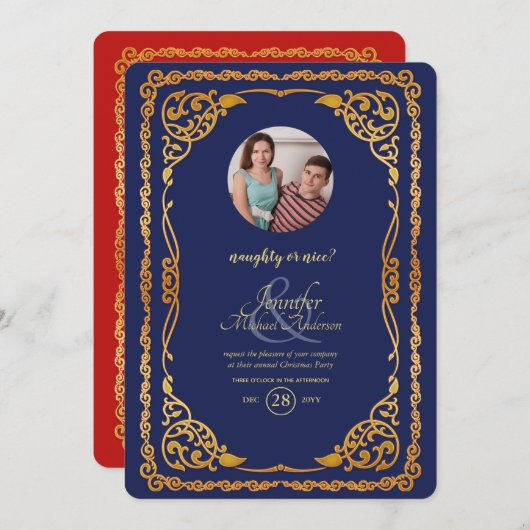 feestdag of prettige feestdag in Nice Kaart (Voorkant / Achterkant)