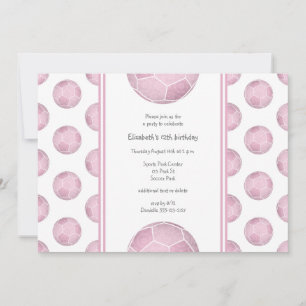 feestdag of teamfeest voor stoffige roze meisjes kaart