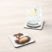 feestdag / Onderzetters met kerstkip (Rechterzijde)