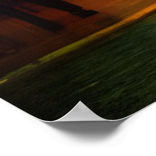 feestdag oud kleurig thema poster (Hoek)