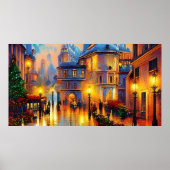  feestdag oude kleurrijke Poster (Voorkant)