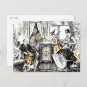  feestdag ouderwetse halloween uitnodiging briefkaart