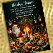 Feestdag Pastel Tekening Santa Kaart