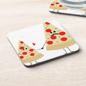 feestdag pizza drankjes onderzetter (Linkerzijde)