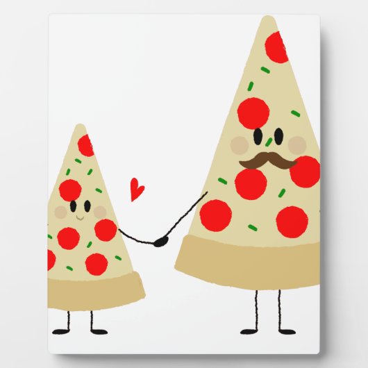 feestdag pizza fotoplaat (Voorkant)