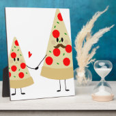 feestdag pizza fotoplaat (Zijkant)
