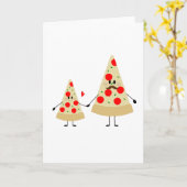 feestdag pizza kaart (Gele Bloem)