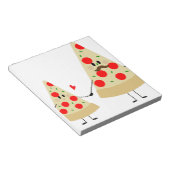 feestdag pizza notitieblok (Schuin)