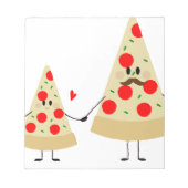 feestdag pizza notitieblok (Voorkant)