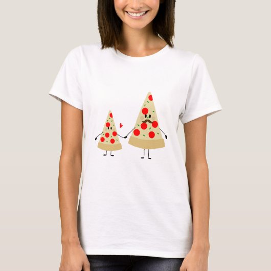 feestdag pizza t-shirt (Voorkant)