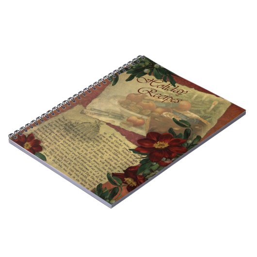 feestdag — Recipe notebook Notitieboek (Linkerzijde)