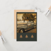  feestdag, roestvast Wenskaart Kaart (Voorkant / Achterkant in situ)