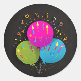 feestdag ronde sticker