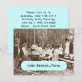  feestdag Sepia openluchtuitnodigingen Kaart (Voorkant / Achterkant)