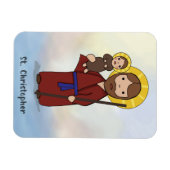 Feestdag Sint-Christoffel Heilige  Magneet (Horizontaal)